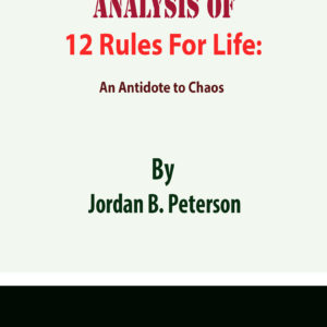 12 rules for life jordan peterson