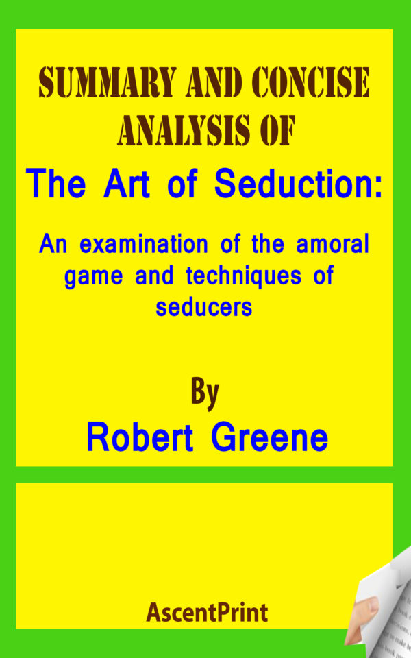 the art of seduction by robert greene