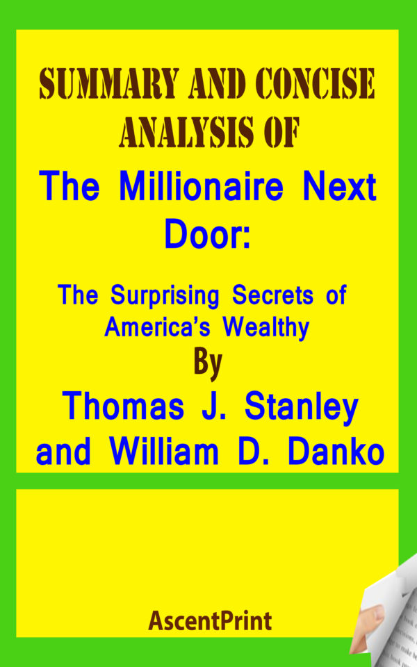 the millionaire next door book