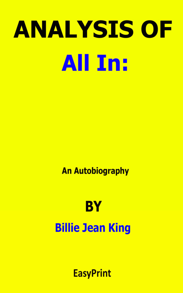 all in billie jean king