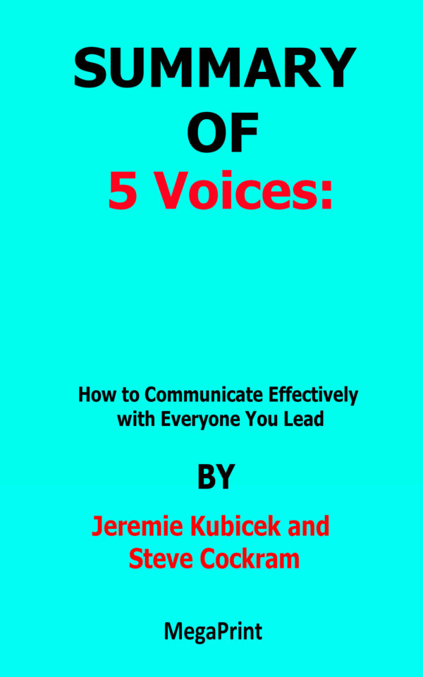 5 voices by jeremie kubicek & steve cockram