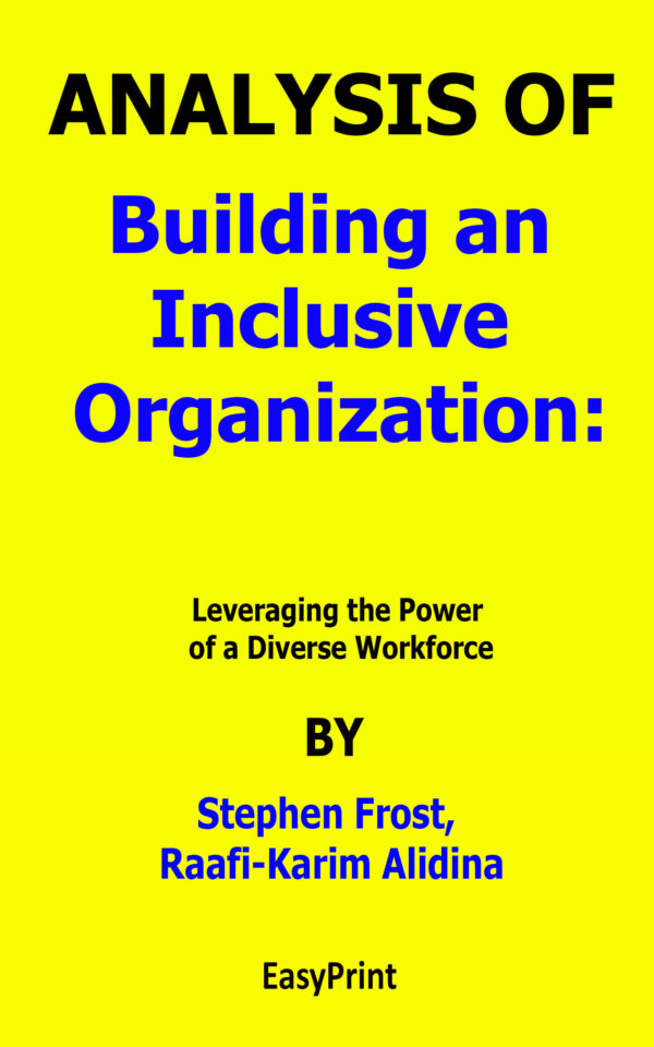 building an inclusive organization stephen frost