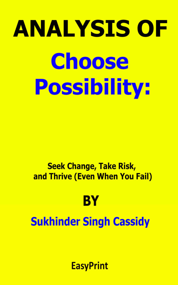 choose possibility sukhinder