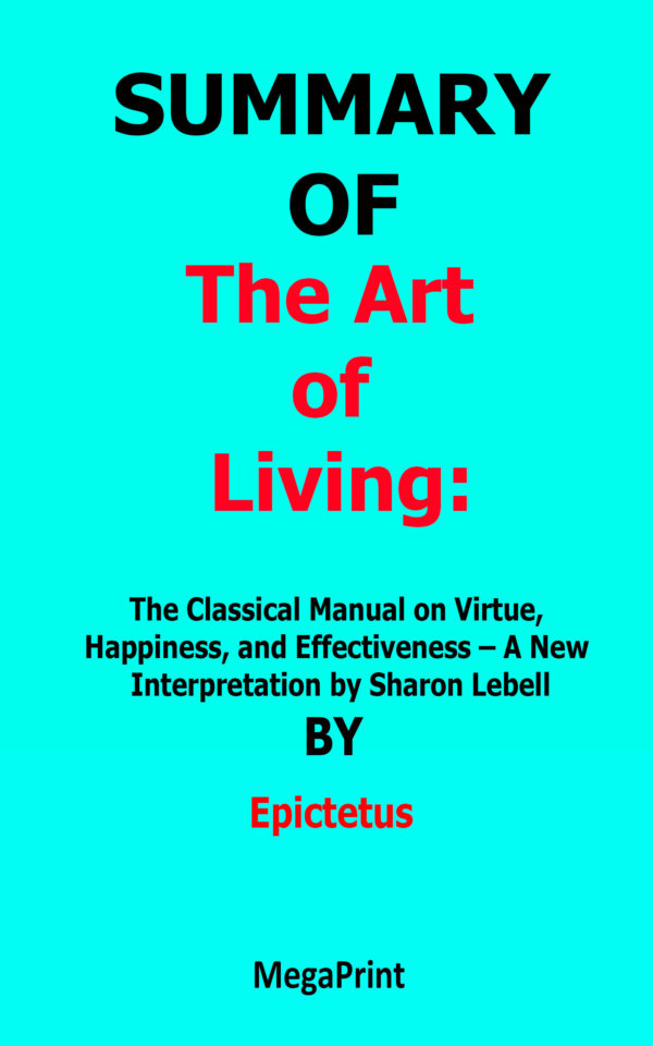 the art of living epictetus sharon lebell