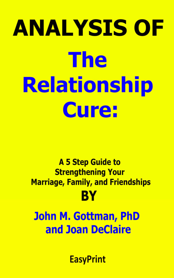 the relationship cure by john gottman