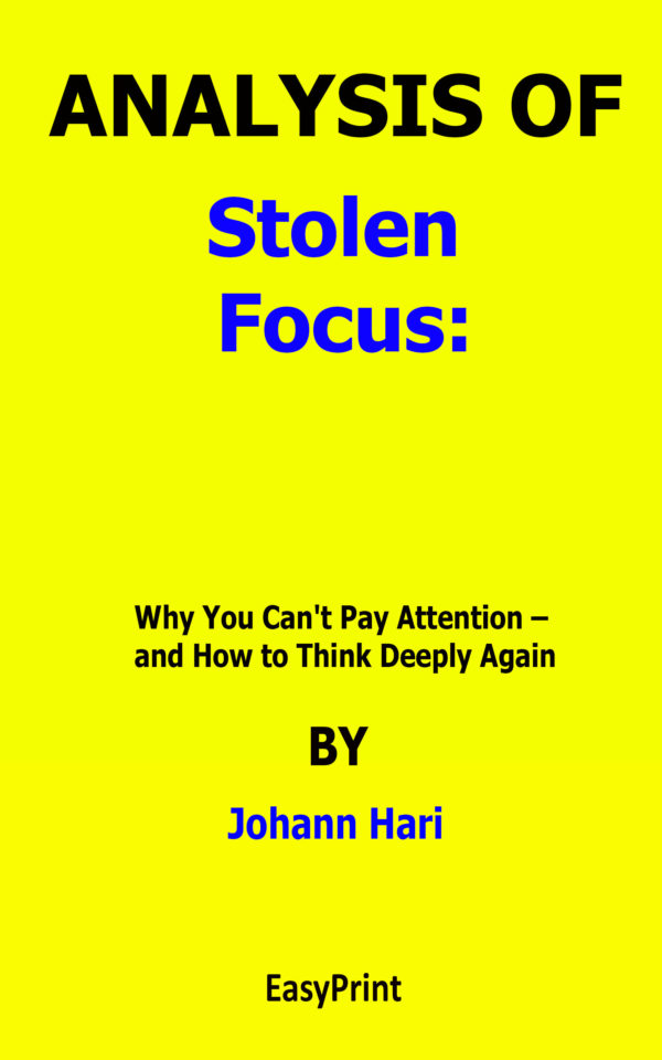 stolen focus johann hari