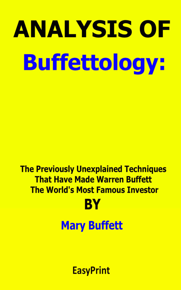 buffettology by buffett and clark