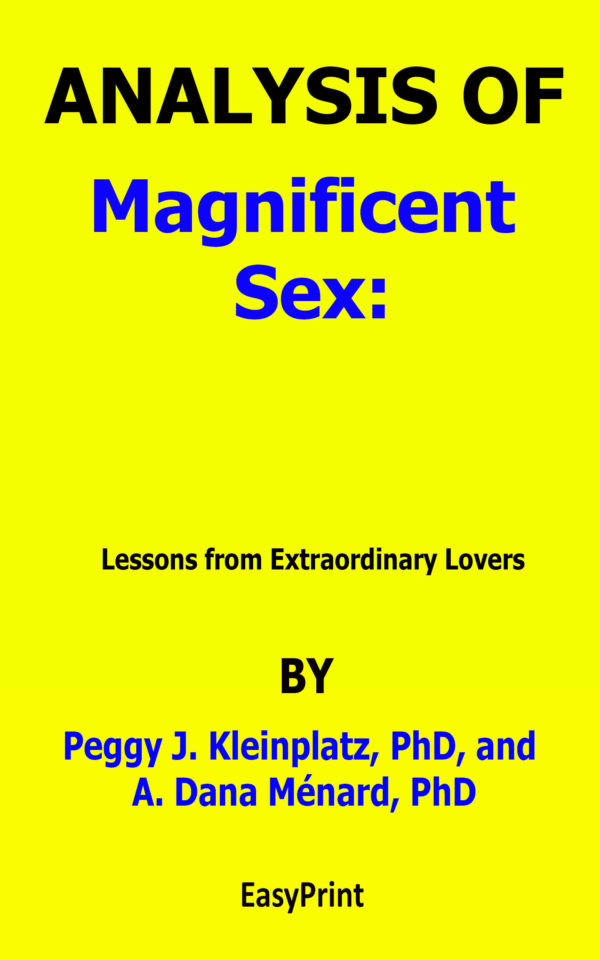 magnificent sex peggy kleinplatz