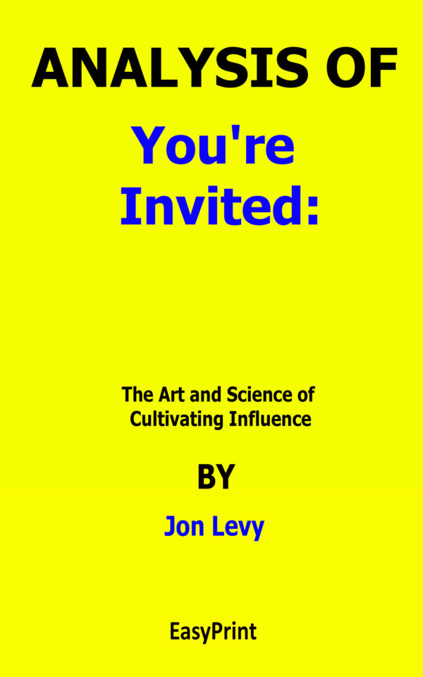 you're invited jon levy