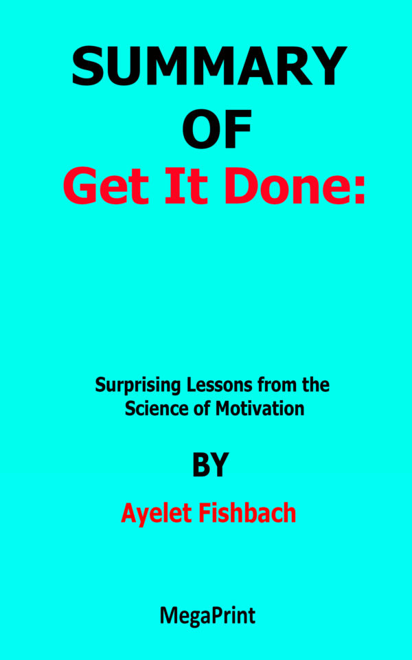 Get It Done ayelet Fishback