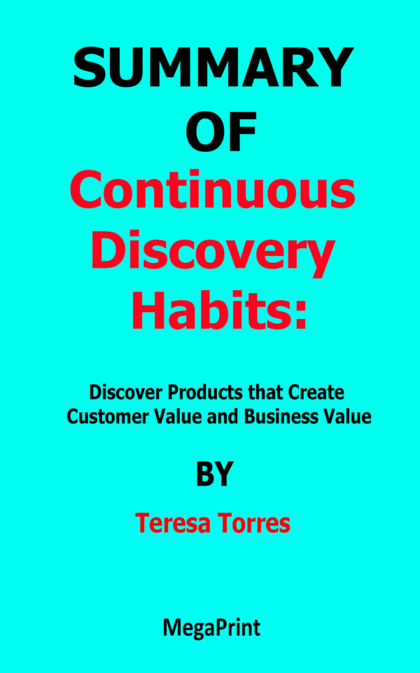 continuous discovery habits teresa torres