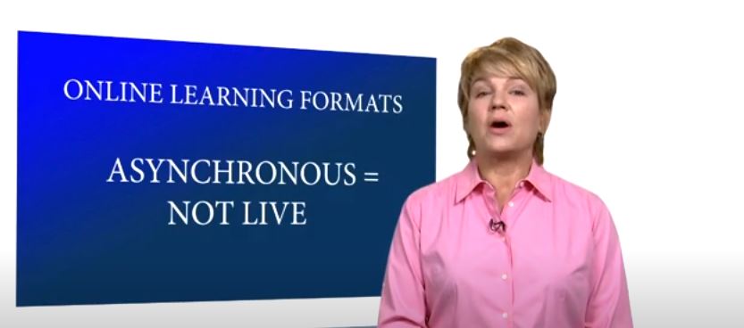 Online learning formats