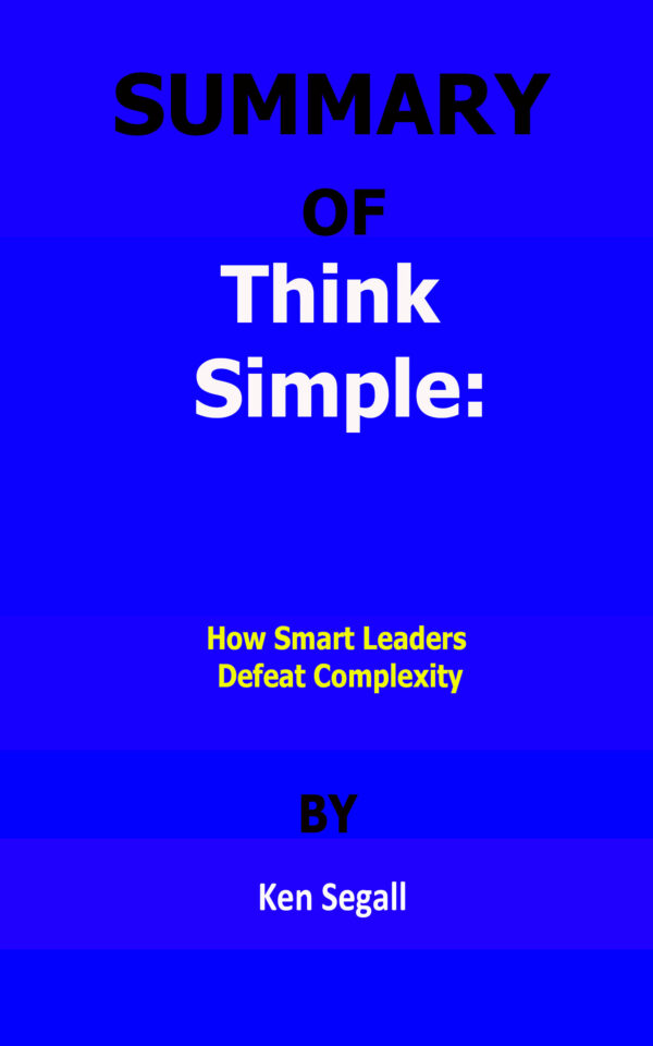 think simple by ken segall