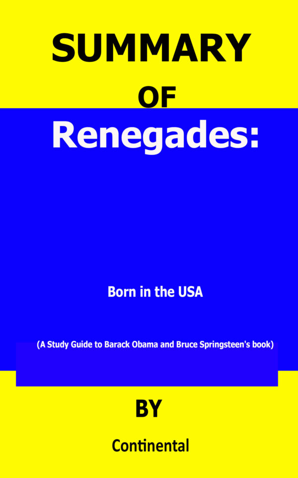 renegades obama and springsteen