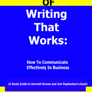 writing that works by kenneth roman and joel raphaelson